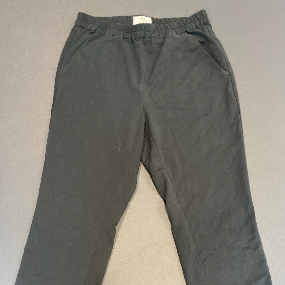 Marine Layer Black Pull-On Jogger Pants Size XS